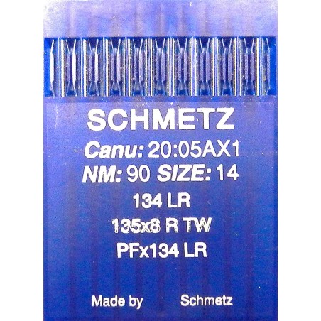 Schmetz needles Canu:20:05AX1 134LR 135x8RTW PFx134LR Size 90/14
